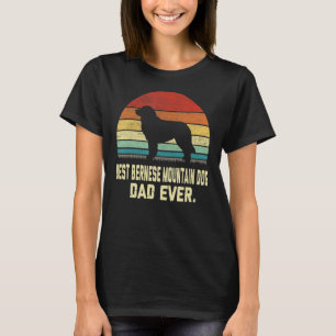 Vintager bester Berner Hund Vater je Hund T-Shirt
