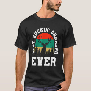 Vintager bester Bukinggroßvater je Hirschfett T-Shirt