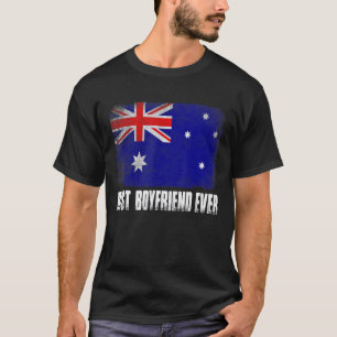 Vintager bester Freund je Men Retro Australien Fl T-Shirt