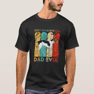 Vintager bester Jack Russel Vater je Vater Tag für T-Shirt