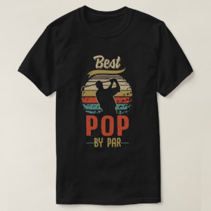 Vintager bester Pop Par Vathage Golf im Tessin T-Shirt