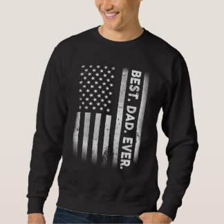 Vintager bester Vater je amerikanische Flagge beän Sweatshirt