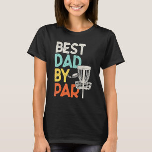 Vintager bester Vater per Par Disk Golf Vater T-Shirt