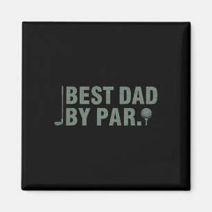 Vintager bester Vater von Par Pater#39;s Day Golfi Magnet
