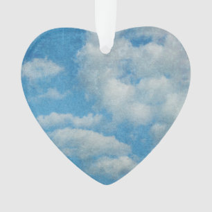 Vintager beunruhigter Wolken-Hintergrund Ornament