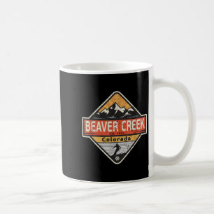 Vintager Biber Bach Colorado Skipass Kaffeetasse