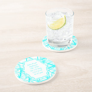 Vintager Bicycle Baby Boy Keepake Untersetzer