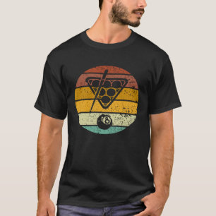 Vintager Billard 8 Ball Pool Player Retro Pool Sa T-Shirt