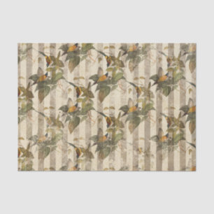 Vintager Bird Ephemera Dekoupage Tissue Seidenpapier