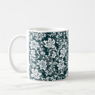 Vintager Blauer Frühling Kaffeetasse