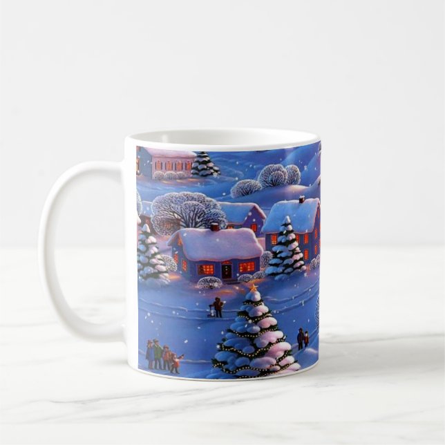 Vintager blauer kaffeetasse (Links)