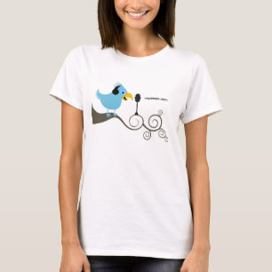 Vintager Blicklogo-T - Shirt