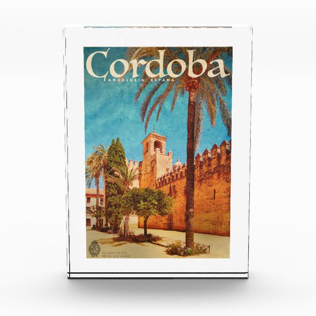 Vintager Block des Fotos von Sevilla (Vorderseite)