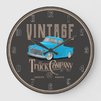 Vintager Blue Truck