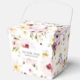 Vintager Blumendanke Geschenkschachtel