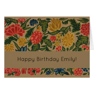 Vintager Blumendesigner