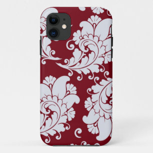 Vintager Blumenmuster Paisley-Tapete des Damastes Case-Mate iPhone Hülle