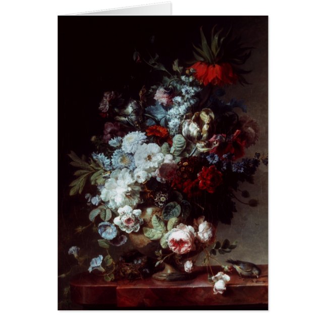 Vintager Blumenstrauß der Blumen (Vorne)