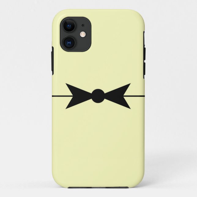 Vintager Bogen-Telefon-Kasten Case-Mate iPhone Hülle (Rückseite)