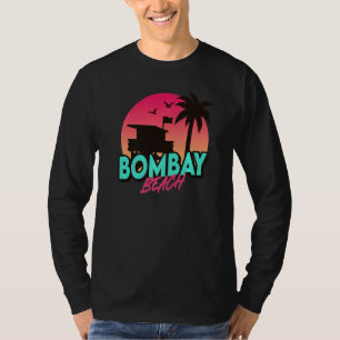 Vintager Bombay Beach California Palmen Ca Retr T-Shirt