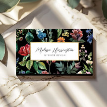 Vintager botanischer Stil-Designer