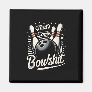 Vintager Bowling, das ist etwas Bowl Retro Funny B Magnet