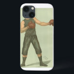 Vintager Boxer mit langen grünen Stämmen Case-Mate iPhone Hülle<br><div class="desc">Eine anschauliche Darstellung eines Vintagen Boxers in seiner Kampfhaltung. Dieser Pugilist ist bereit,  zwölf Runden in seinen langen grünen Stämmen zu machen. Kaufen Sie Ihre Kopie noch heute!</div>