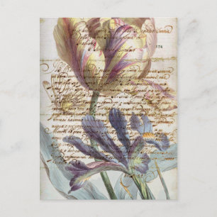 Vintager Brief Postkarte