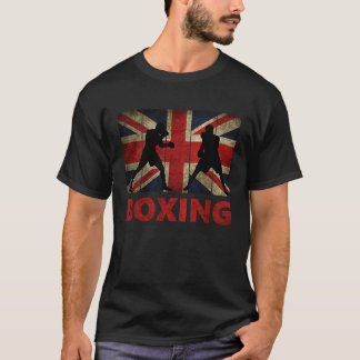 Vintager britischer Flaggenstil Für eine Brille T-Shirt