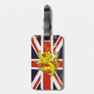 Vintager BRITISCHER Gepäckanhänger