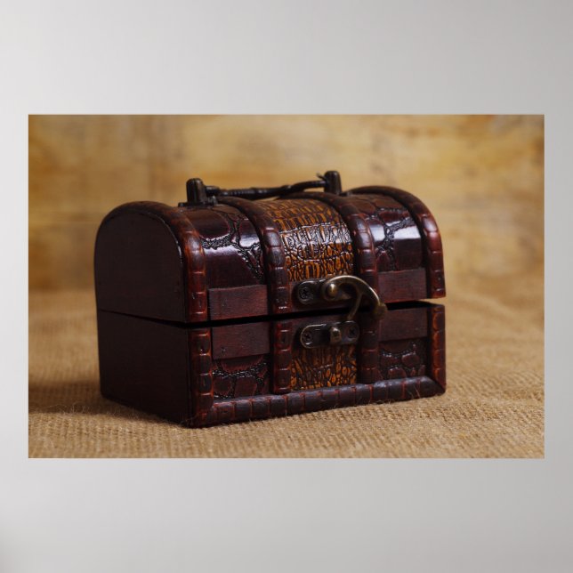 Vintager Brustkasten Poster (Vorne)