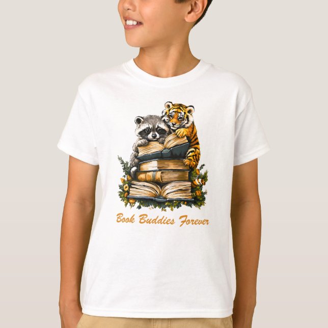 Vintager Buchclub T-Shirt (Vorderseite)