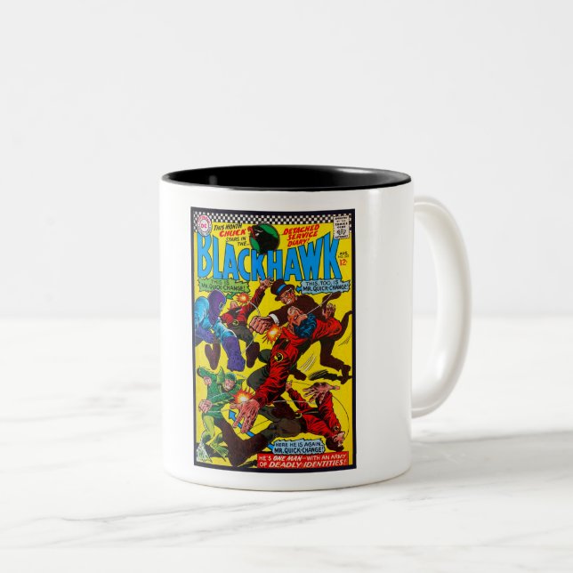 VINTAGER Buchcover des Comic 1966 Zweifarbige Tasse (VorderseiteRechts)