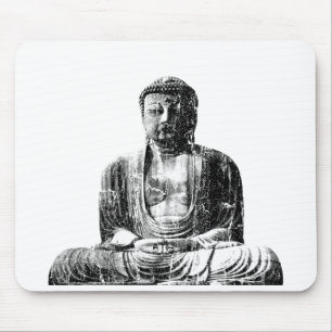 Vintager Buddha Mousepad