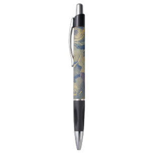 Vintager bunter mit Blumenhintergrund der Kunst Kugelschreiber