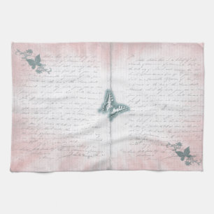 Vintager Butterfly-Brief Küchentuch