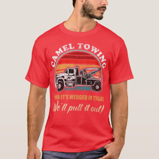 Vintager Camel Towing Spaß Tow T-Shirt