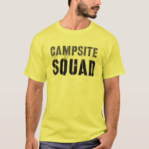 Vintager CAMPSITE SQUAD Sommerberater Lehrer Te T-Shirt