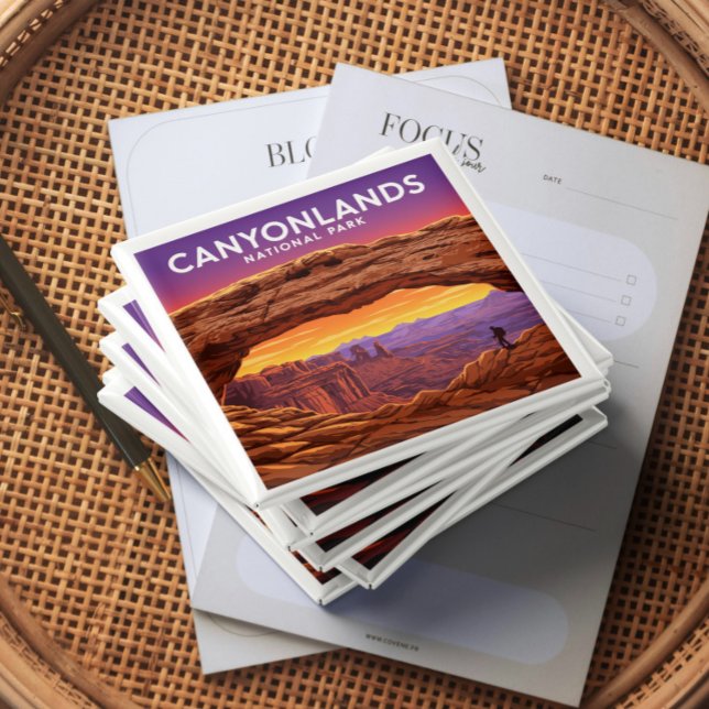 Vintager Canyonlands-Nationalpark Magnet (Von Creator hochgeladen)