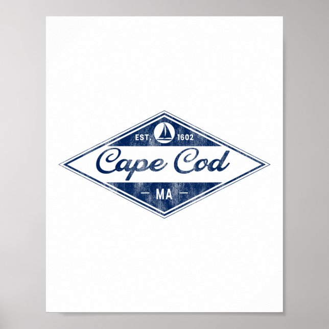 Vintager Cape Cod Poster (Vorne)