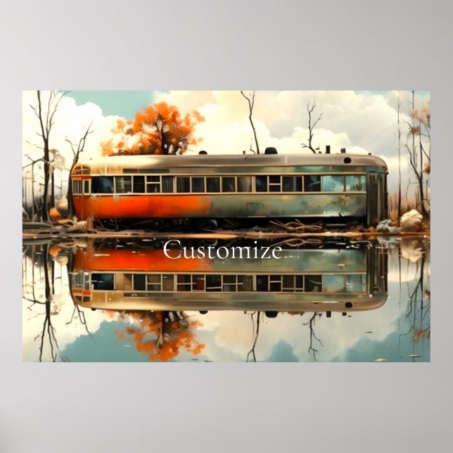 Vintager Caravan Trailer RV Thunder_Cove Poster (Vorne)