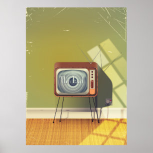 Vintager Cartoon Poster