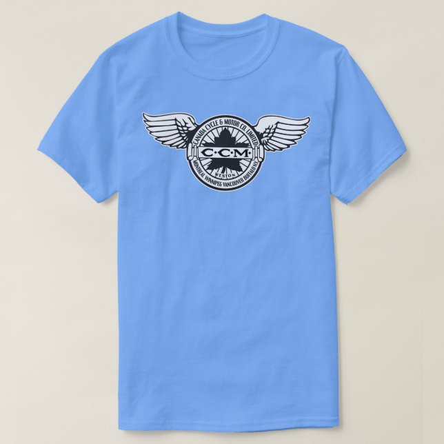 Vintager CCM Fahrradmotor Kanada T-Shirt (Design vorne)