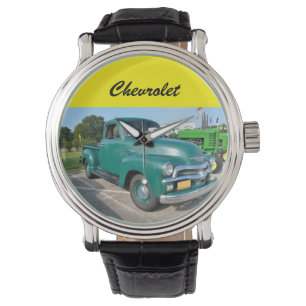 Vintager Chevrolet Truck Armbanduhr