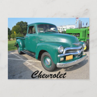 Vintager Chevrolet Truck Postkarte