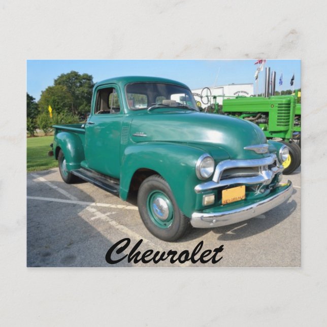 Vintager Chevrolet Truck Postkarte (Vorderseite)