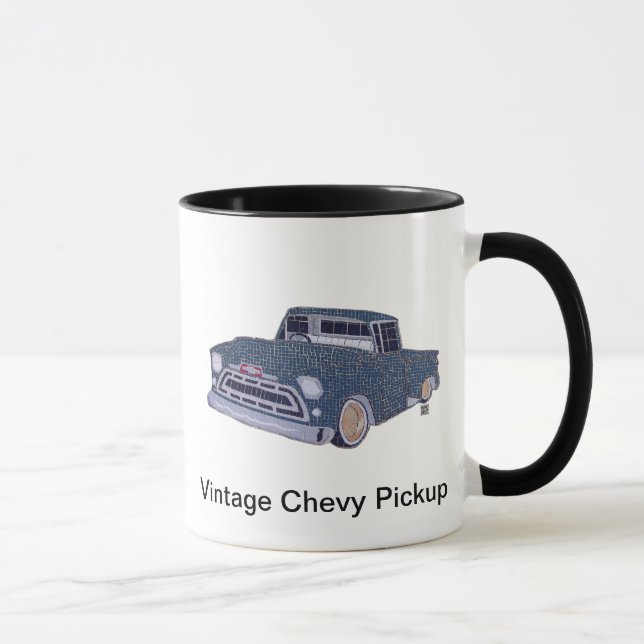 Vintager Chevy Lieferwagen Tasse (Rechts)