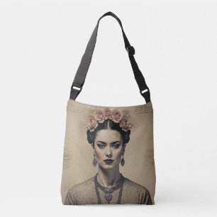 Vintager Chic für den modernen Abenteurer Frida Ka Tragetaschen Mit Langen Trägern