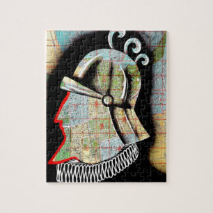 Vintager Chile Santiago Travel Puzzle