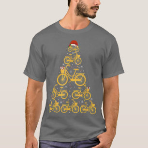 Vintager Chopper Fahrrad Weihnachtsbaum Fahrrad Fa T-Shirt